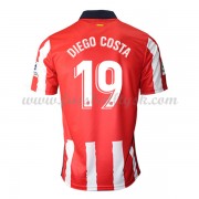 Fussball Trikots Atletico Madrid 2020-21 Diego Costa 19 Heimtrikot Kurzarm